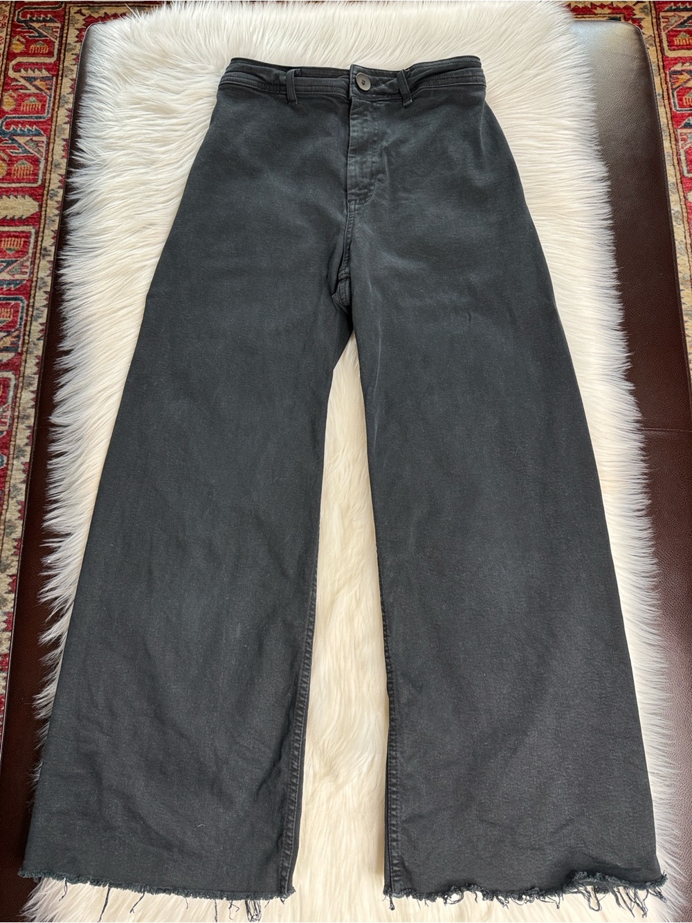 Zara Black The Marine Straight Jeans - Picture 2 of 7